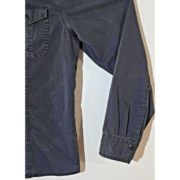 VTG Converse Men’s Long Sleeve Black Button-Down Shirt Size Large (Pre-Y2K) - Picture 7 of 16